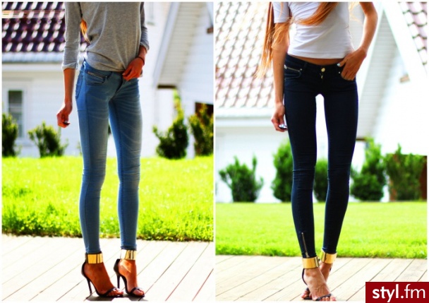 Jeansy Spodnie Moda