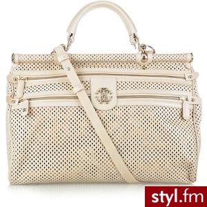 Roberto Cavalli Doctor Grande Diva perforated leather bag - Polyvore. Pobrano ze strony: http://www.polyvore.com/roberto_cavalli_doctor_grande_diva/thing?id=29227345 - Pozostałe Torebki Moda
