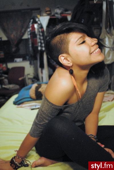 Średnie Fryzury