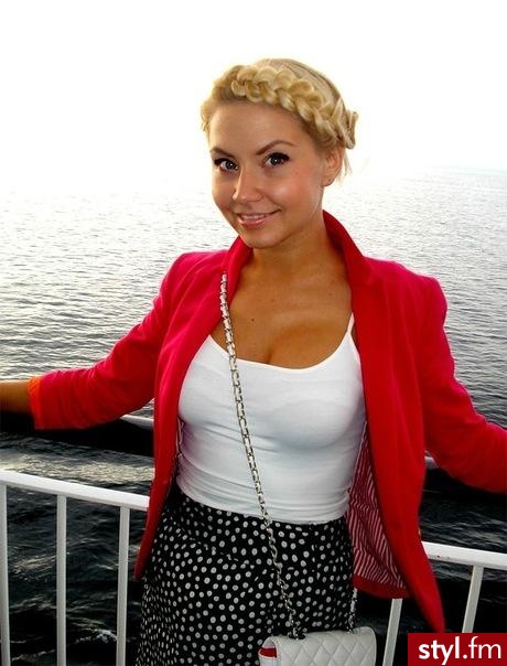 Blond Warkocze Proste Na co dzień Długie Fryzury