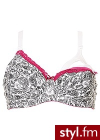 Bonprix Biustonosz do karmienia z nadrukiem 975562_24560 - Pozostałe Bielizna Moda