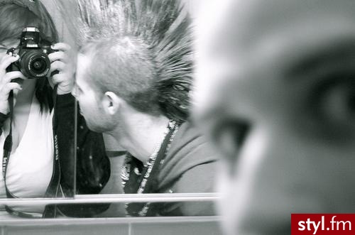 Punk Rock Alternatywne Średnie Fryzury