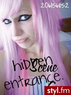 EMO Alternatywne Średnie Fryzury