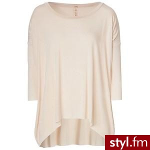 Nude Slouch Oversized T-Shirt Bailey 44 - Polyvore. Pobrano ze strony: http://www.polyvore.com/cgi/thing?id=31516285 - Pozostałe Ciuchy Moda