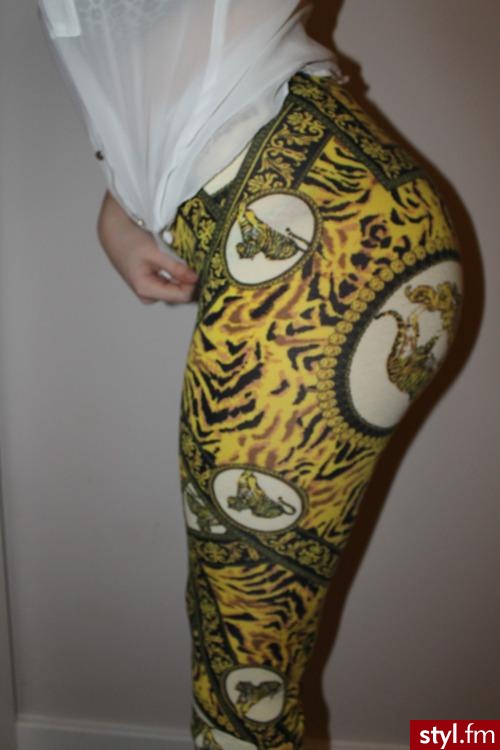 Leginsy Spodnie Moda