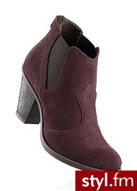 Bonprix Botki skórzane 908961_23093 - Botki Buty Moda