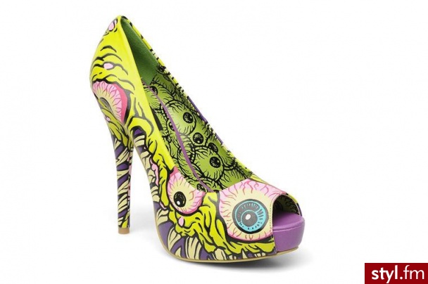 Czółenka I See You Peep Toe Platform By Iron Fist - Czółenka Buty Moda