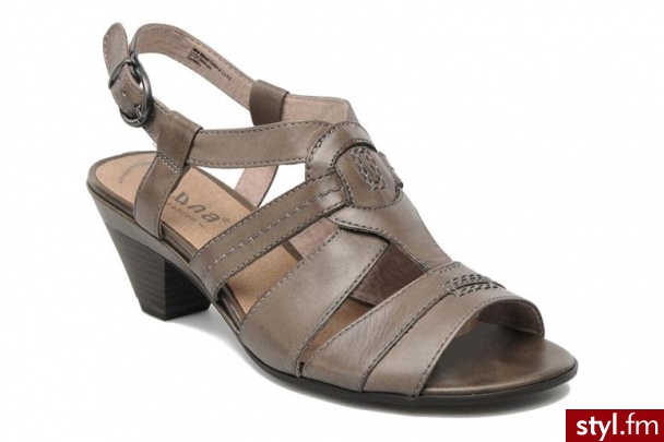 Jana Sandały LATITA by (Szary) - Sandały Buty Moda