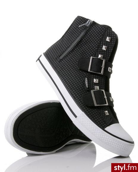 Punkrose Double Strap Hi Top - Pozostałe Buty Moda