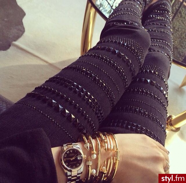 Leginsy Spodnie Moda