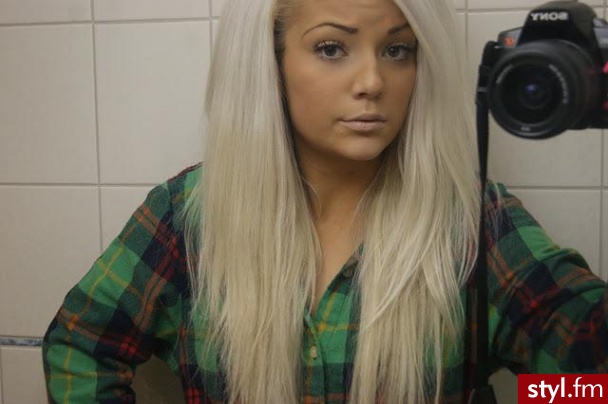 Blond Rozpuszczone Proste Na co dzień Długie Fryzury
