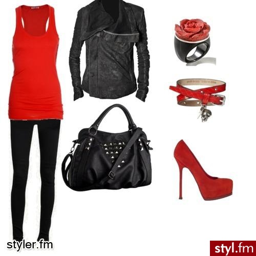 R&B. red and black - Styler