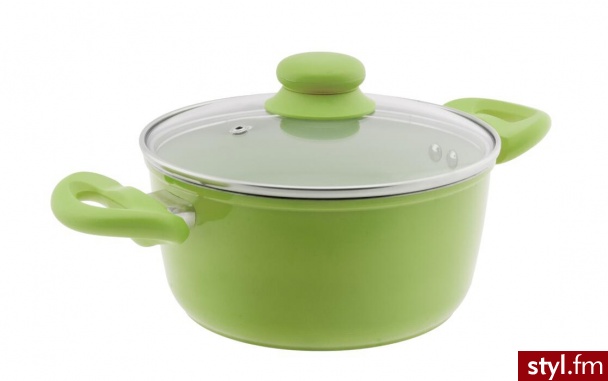 Galicja Garnek ceramiczny Ceramic ECO 5,5l indukcja. 1326_ziel - Pozostałe Biżuteria Moda