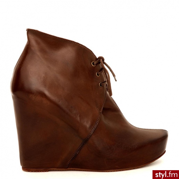 Venezia BOTKI NA KOTURNIE 7228 VIT TORB - Botki Buty Moda