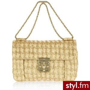 Torebka w słomkowym kolorze;) - Pozostałe Torebki Moda