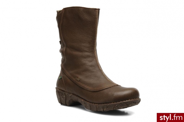 El Naturalista PÓŁBUTY I BOTKI IGGDRASIL N823 BY (Brązowy) - Botki Buty Moda