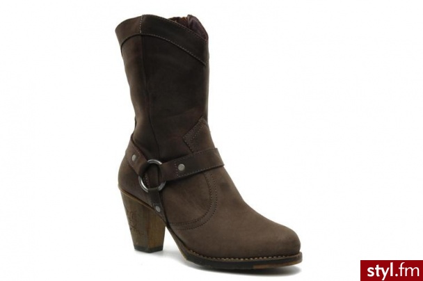 Neosens PÓŁBUTY I BOTKI PARELLADA S340 BY NEOSENS (Szary) - Botki Buty Moda