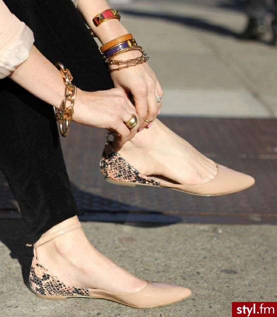 Balerinki Buty Moda