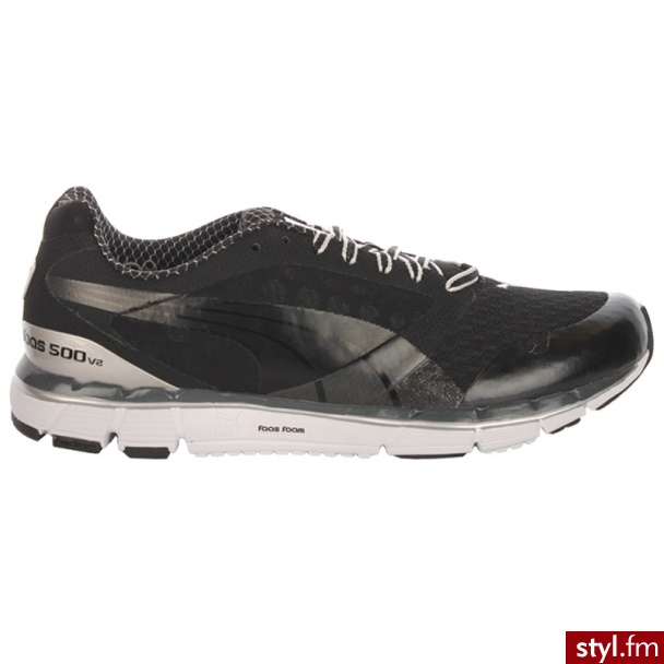 PUMA BUTY DO BIEGANIA MĘSKIE FAAS 500 V2 (186488-07) Czarny Sportowe - Sportowe Buty Moda
