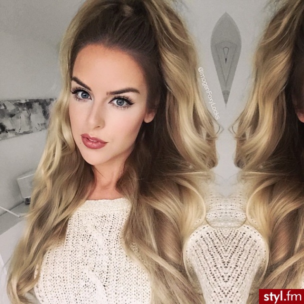 Blond Upięcie Kręcone Na co dzień Długie Fryzury