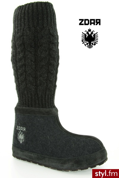 zDAR KOZAKI MASHA BLACK - Kozaki Buty Moda