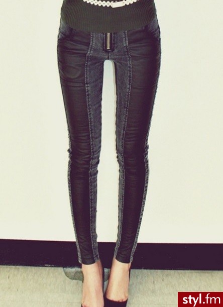 Jeansy Spodnie Moda