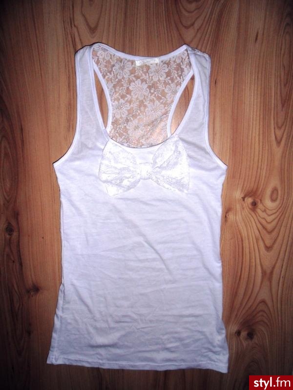 koronkowy top - Pozostałe Ciuchy Moda