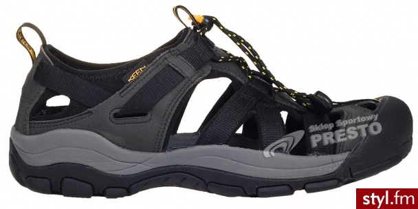 Sandały męskie Owyhee Keen Czarny - Sandały Buty Moda