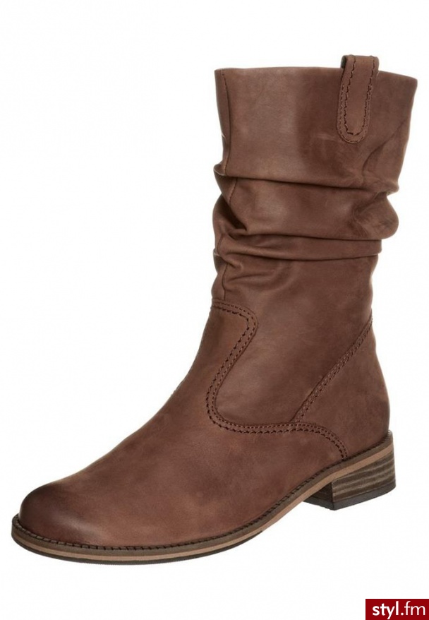 Gabor Botki brązowy (72.792) - Botki Buty Moda