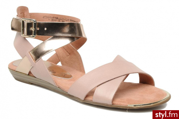 Tamaris Sandały MARTENI (Różowy) - Sandały Buty Moda
