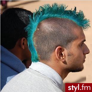 Punk Rock Alternatywne Średnie Fryzury