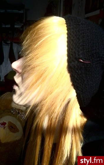 Blond EMO Alternatywne Długie Fryzury