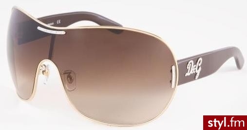 DOLCE&GABBANA okulary przeciwsłoneczne 6022B 176/13 - Okulary Dodatki Moda