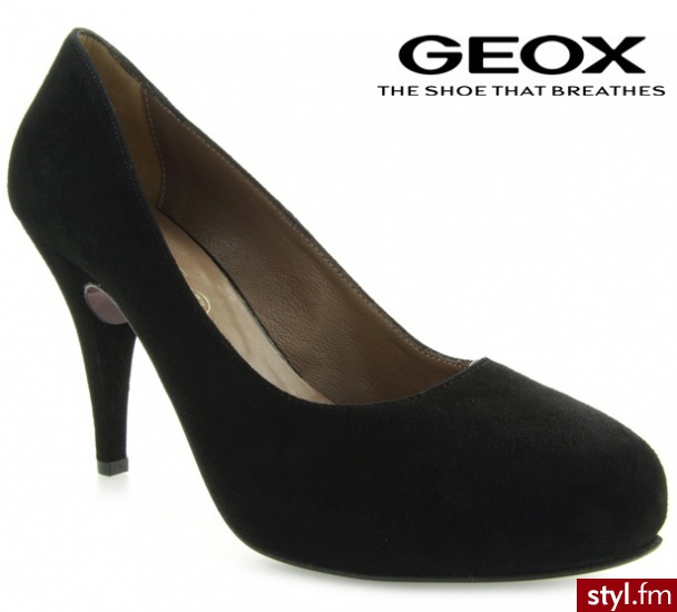 Geox CZÓŁENKA SIGOURNEY BLACK - Czółenka Buty Moda