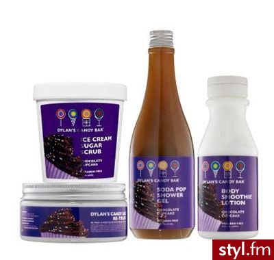 Dylan's Bar Candy i jego seria ' czekoladowego zbioru ' : żel pod prysznic - 16$, balsam - 16$, peeling - 20$ i kremowe masło do ciała - 22$  a wszystko to o niesamowitym zapachu czekolady! 'skórę lizać!' ;) - Gadżety Inne Moda