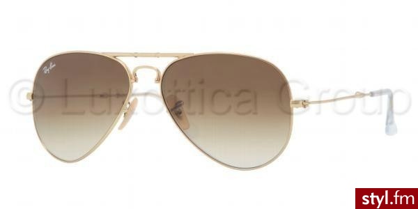 RAY BAN okulary przeciwsłoneczne 3479 001/51 S,M - Okulary Dodatki Moda