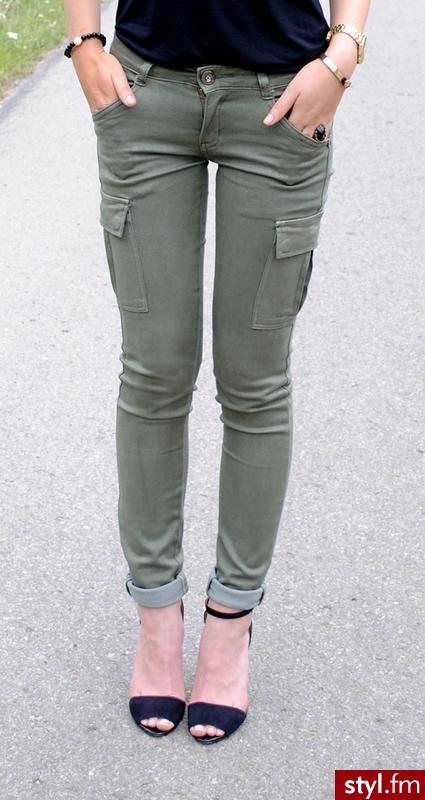 Jeansy Spodnie Moda