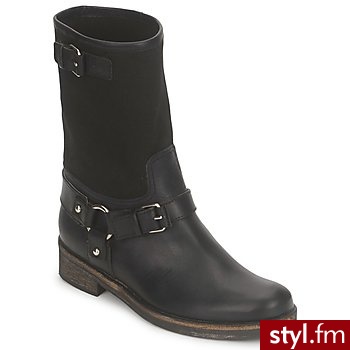 Keyté BUTY 1134 Black - Kozaki Buty Moda