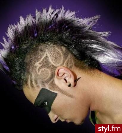 Punk Rock Alternatywne Średnie Fryzury