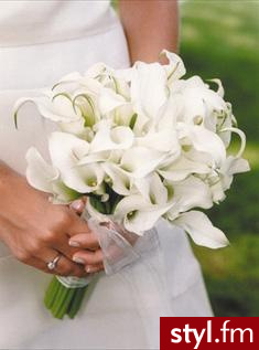Bukiety ślubne Ślub Moda