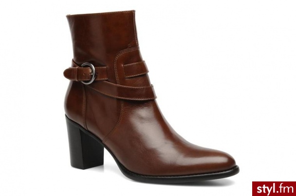 Georgia Rose PÓŁBUTY I BOTKI DOCOOTE BY (Brązowy) - Botki Buty Moda