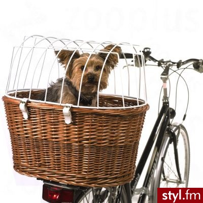 Kosz rowerowy z ochronną kratką - Kratka ochronna na kosz - Dziecko
