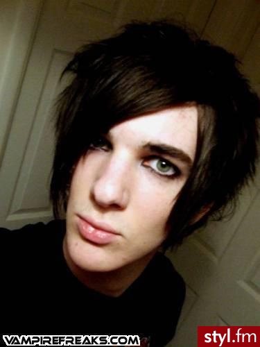 EMO Alternatywne Średnie Fryzury