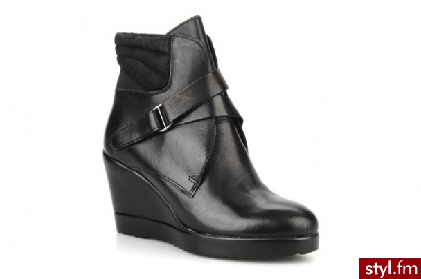Eden PÓŁBUTY I BOTKI DATTA BY EDEN (Czarny) - Botki Buty Moda