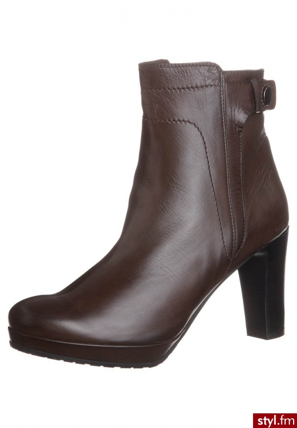 Maripé Botki brązowy - Botki Buty Moda