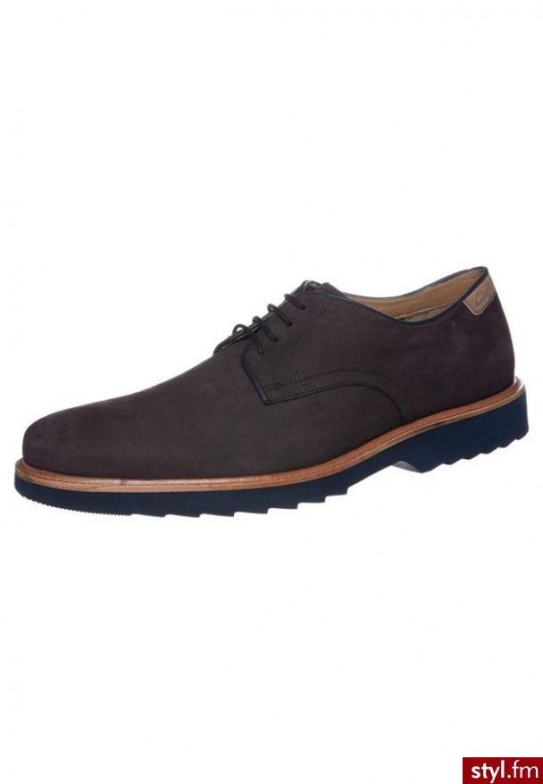Clarks FULHAM WALK Oksfordki brązowy (20355016) - Pozostałe Buty Moda