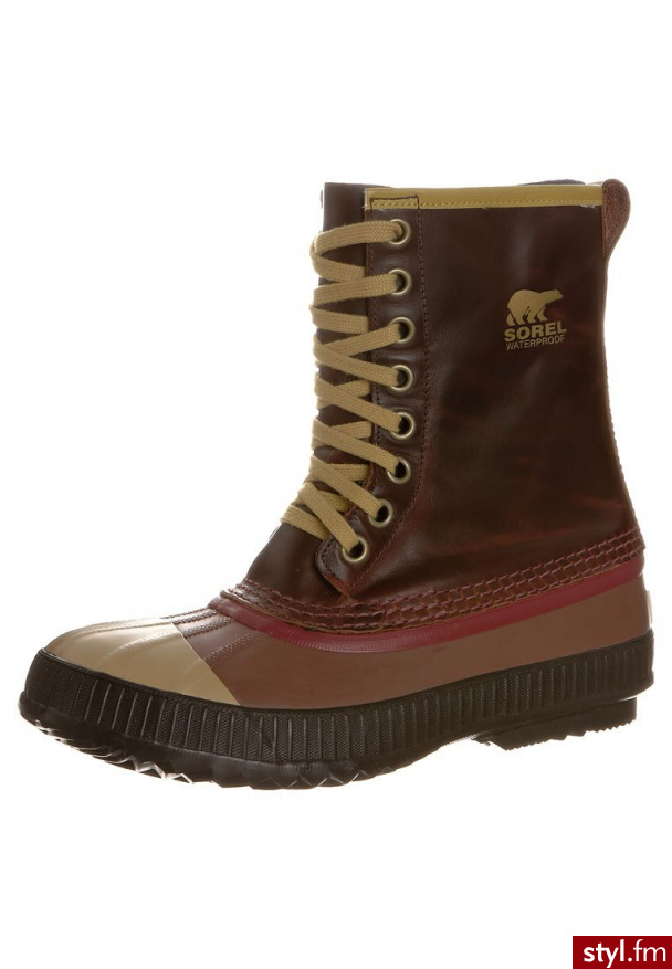 Sorel SENTRY ORIGINAL Śniegowce brązowy - Pozostałe Buty Moda