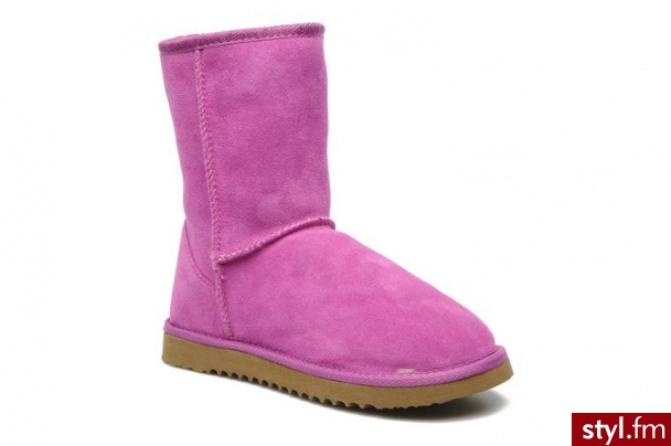 Ukala PÓŁBUTY I BOTKI G2 TOILE W BY UKALA (Różowy) - Botki Buty Moda