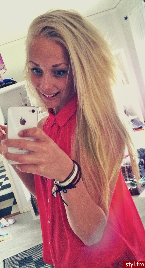 Blond Rozpuszczone Proste Na co dzień Długie Fryzury