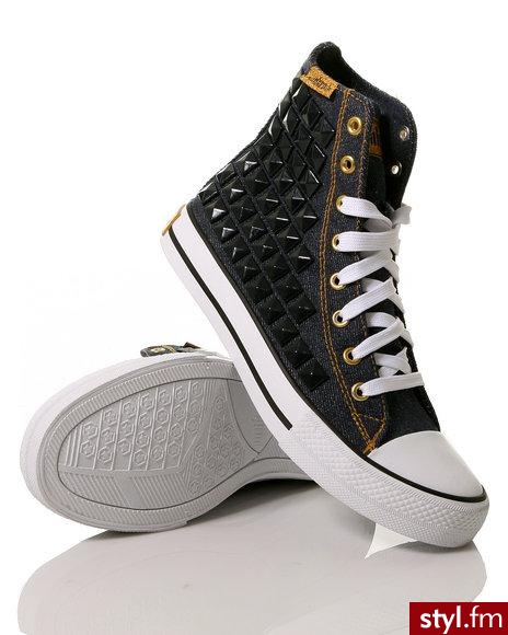Punkrose Diamond Studded Lace up - Pozostałe Buty Moda
